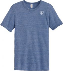 Jersey Crew T-Shirt, Pacific Blue